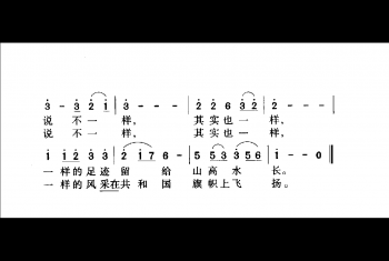 中国名歌500首乐谱：当兵的人 王晓龄词藏云飞、刘斌曲