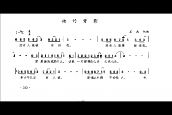 她的背影(王杰词曲)