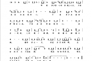 星星知我心(台湾电视连续剧《星星知我心》主题歌 杨英明词 李子超曲)