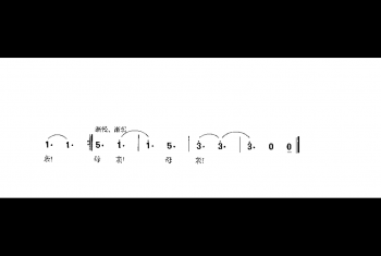 回来了,祖国母亲 周祥钧词 朱正本曲