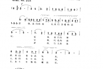 雷锋,我们的战友(电影《雷锋》主题歌)傅庚辰词曲