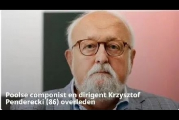 波兰作曲潘德列茨基病逝,曾5次获得格莱美大奖