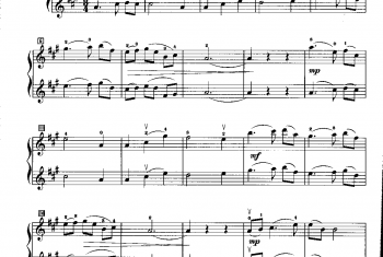 小提琴二重奏曲谱:小夜曲 托赛里曲 张以一改编曲目(初级)