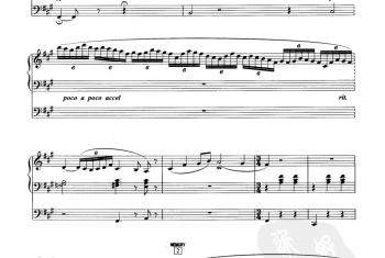 双排键电子琴考级曲目:美丽的夏牧场 姜一民、张红旗曲 张园园编配(六级)五线谱