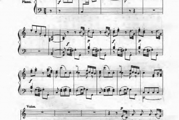 意大利歌曲:谁想买美丽的百灵鸟(Chi vuol comprar)约梅利(N.Jommelli,1714-1774)五线谱